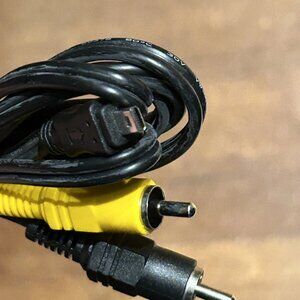 Aux Male to Video Only Kodak Camera Cable